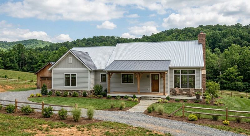 Tin Roof Installation in King George, VA