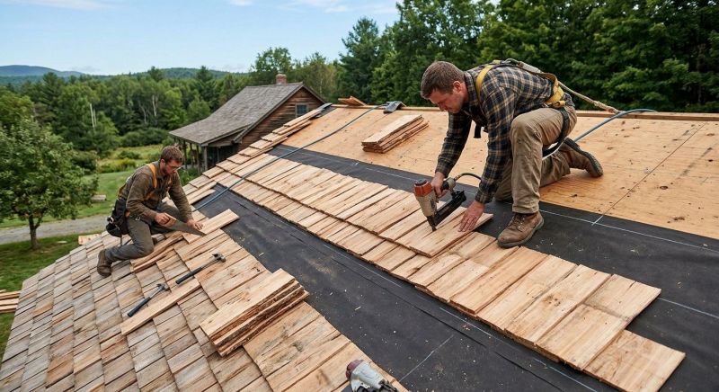 Wood Roofing Installation in King George, VA