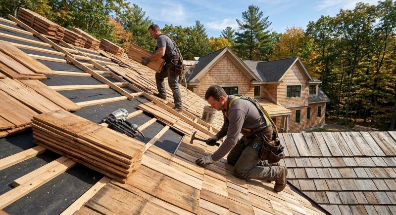 Wood Roofing Installation in Stafford County, VA