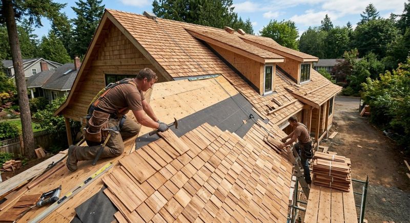Wood Roofing Installation in Port Royal, VA