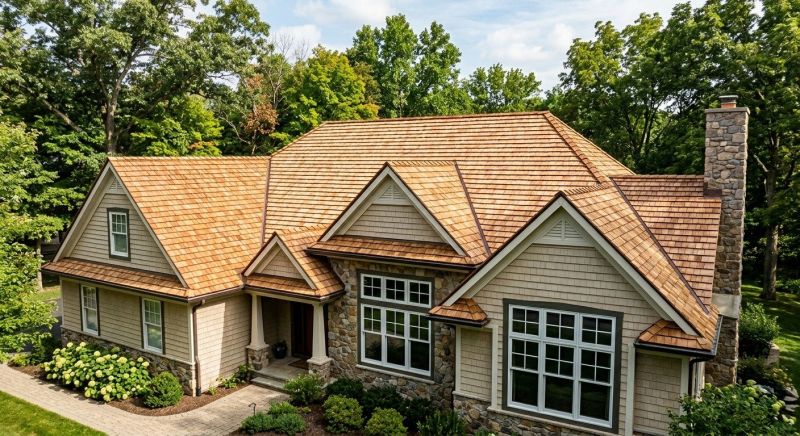 Wood Roofing Installation in Remington, VA