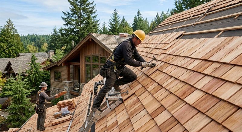 Wood Roofing Installation in Spotsylvania County, VA