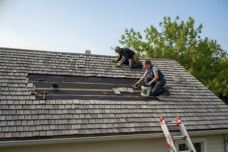 Wood Shake Roof Repair in Catlett, VA