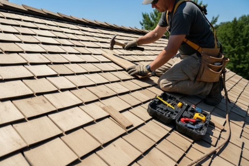 Wood Shake Roof Repair in Dumfries, VA