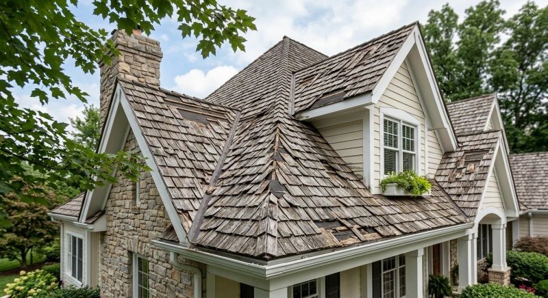 Wood Shake Roof Repair in Manassas, VA