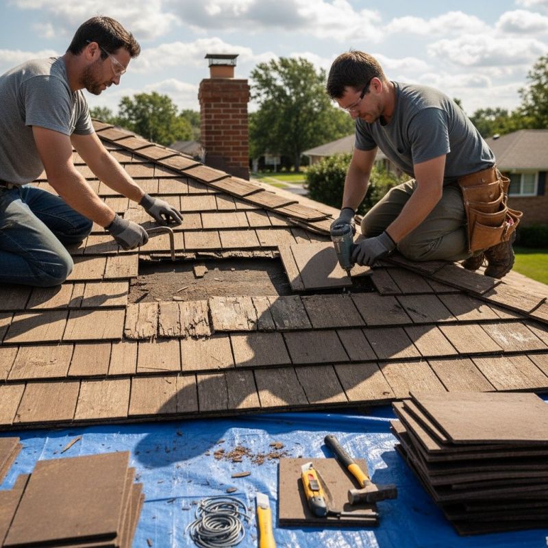 Wood Shake Roof Repair in Nokesville, VA