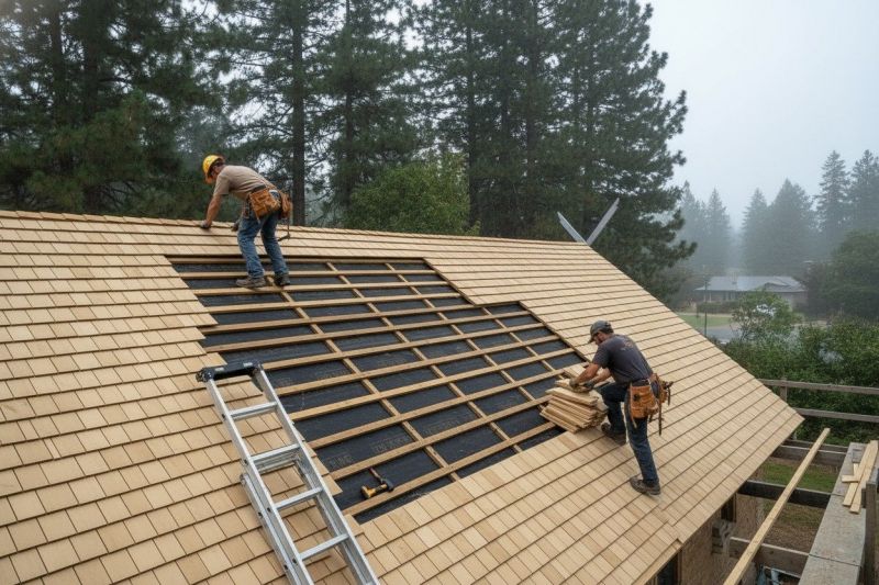 Wood Shingles Repair in Stafford County, VA