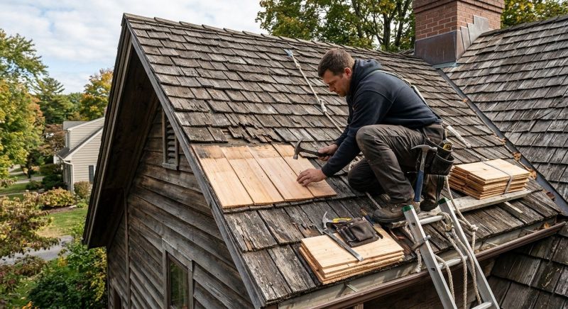 Wood Shingles Repair in Warrenton, VA